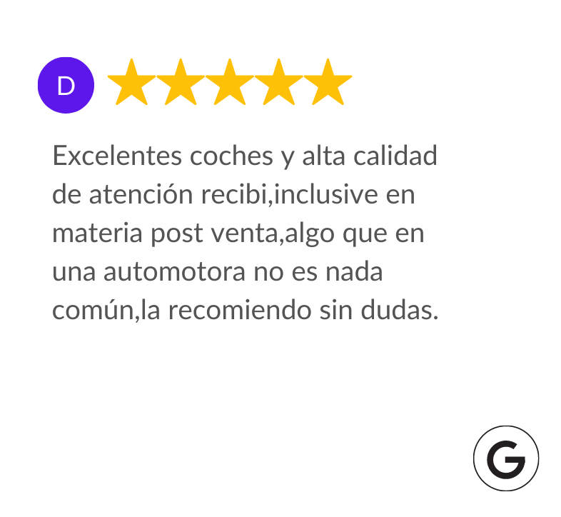 Excelentes coches y alta calidad de atención